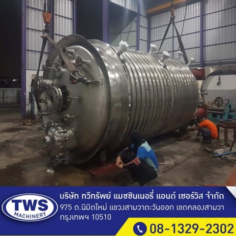 รับออกแบบ และสร้าง ถังแสตนเลส Reactor tank 